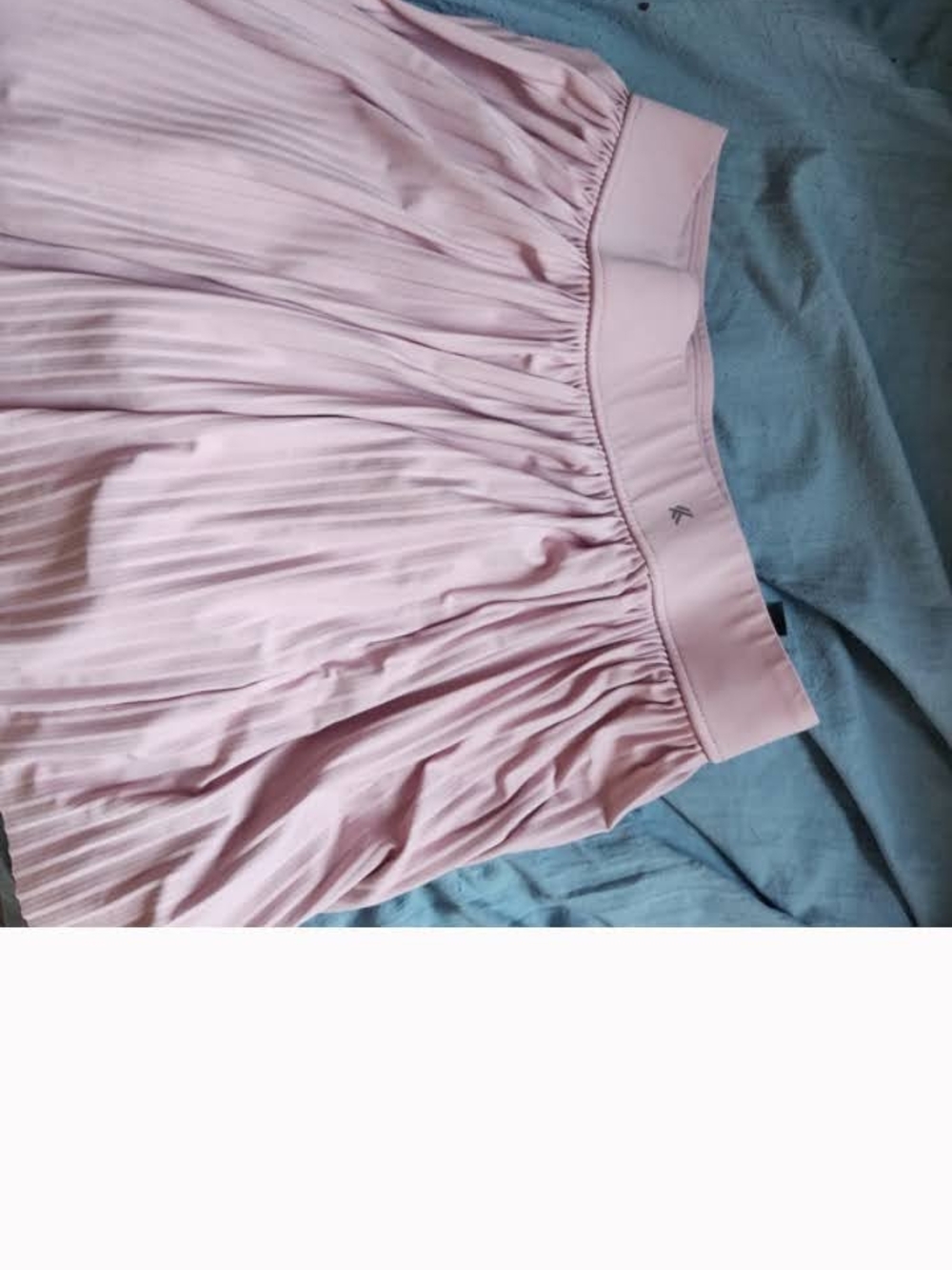 Kyodan Light Pink Pleated Mini Skirt